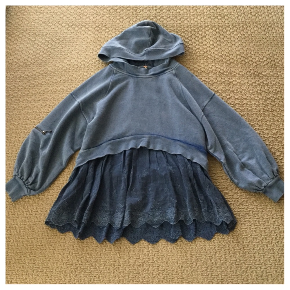 Free People Sweet Streets Hoodie.  NWT. - Picture 6 of 6